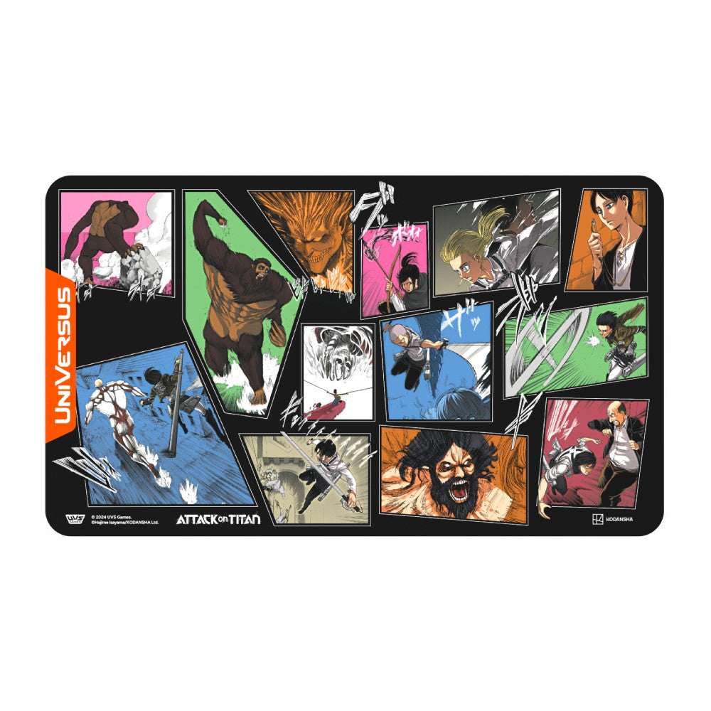 UniVersus Playmat: Attack on Titan  - Origins of Power  - The Second Act