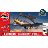 Airfix - P-51D Mustang vs Bf109F-4 Dogfight Double