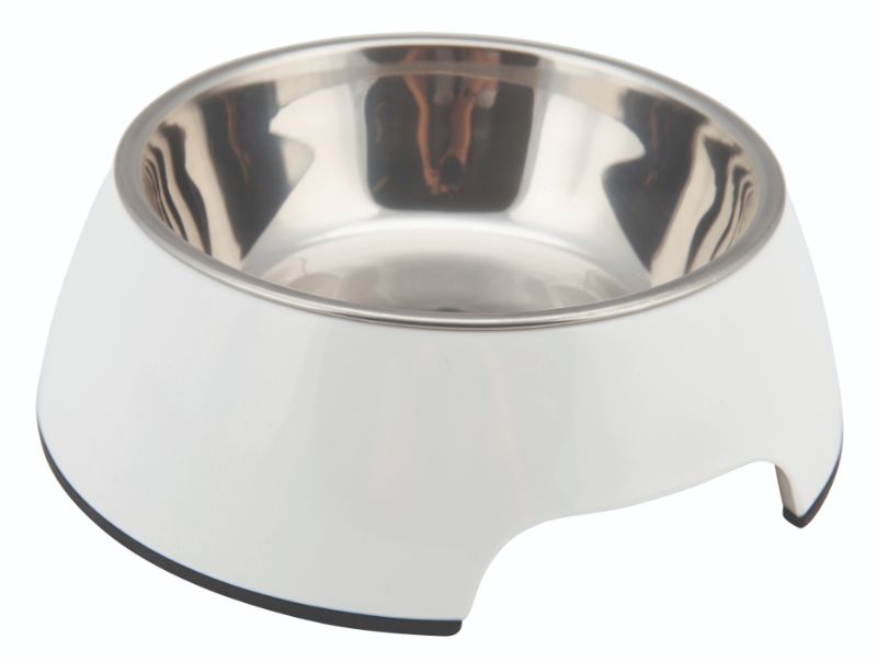 PET BOWL 1 - MELAMINE with SS