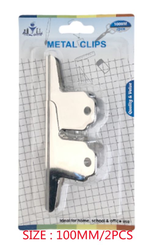 METAL CLIPS - 100MM (24pcs)