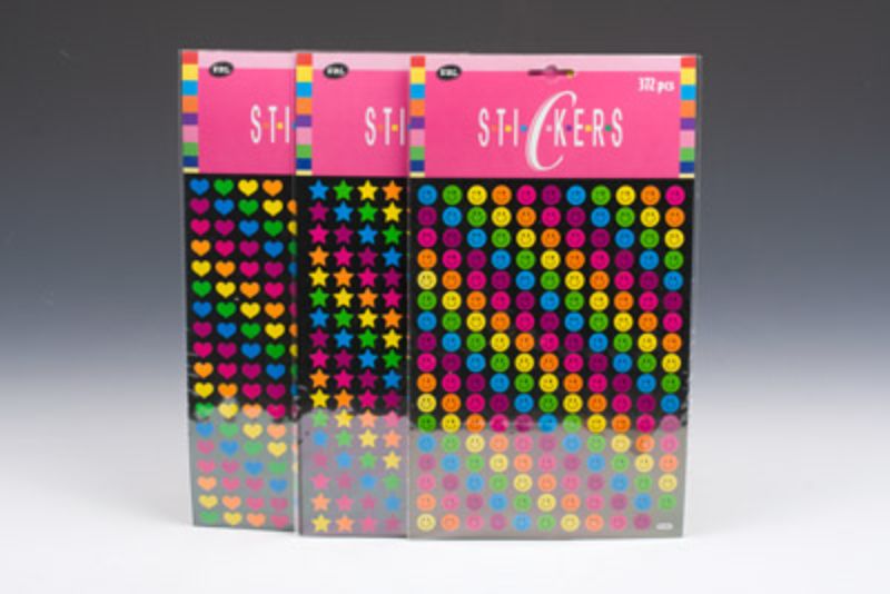 STICKERS - NEON (12 Packs)