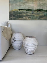 Lombok Pot - Mia Antique Whitewash Small (38 x 40cm)