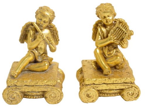 Ornament - Cherubs - Set of 2 (Gold)