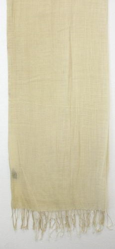 Scarf - Viscose / Linen (Cream)