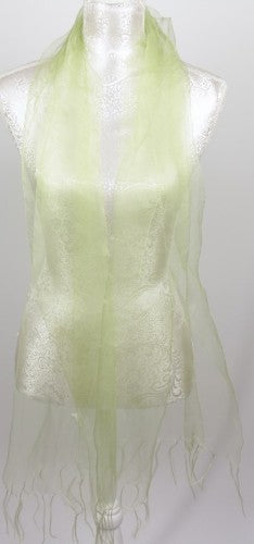 Scarf - Silk Wrap (Lime)