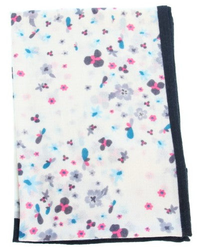 Scarf - Cherry Blossom (Black / White)