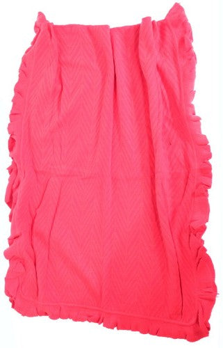 Scarf - Herringbone Cape (Red)