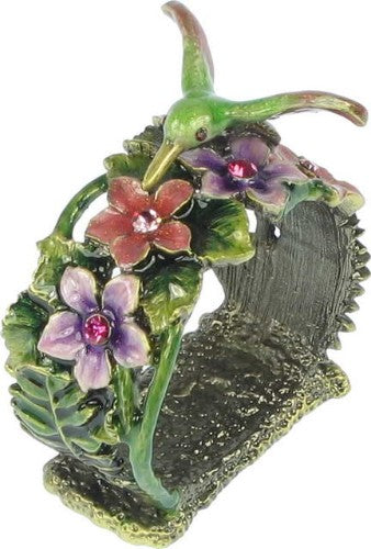 Napkin Holder - Flowers