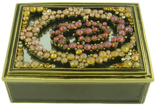 Box - Spiral on Mirror (Topaz)
