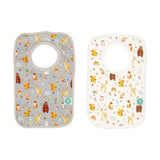 Pullover Head Bib 2pk - Forest - All4Ella