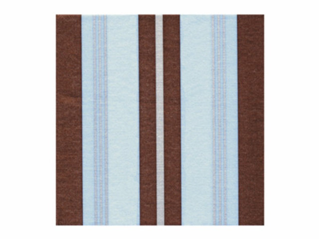 Elegant Silver Stripes Napkins from Francoise Paviot, 40x40cm, 20-pack, perfect for chic dining occasions.