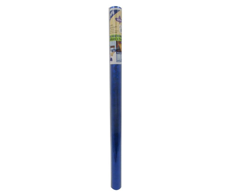 BOOK WRAP LASER - 45 x 100M HOLOGRAPH BLUE (Set of 12)
