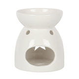 Star Cut Out Ceramic Oil Burner