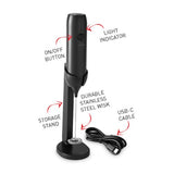 Rechargeable Milk Frother with Stand - AVANTI