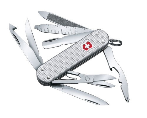 Pocket Knife - VICTORINOX SAK Mini Champ Alox  (Silver)