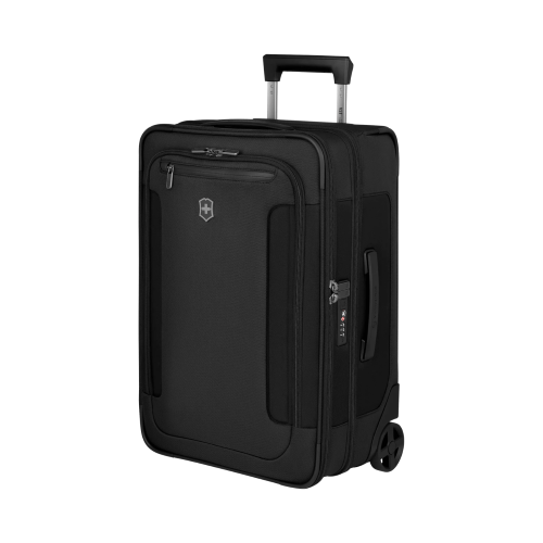 2 Wheel Frequent Flyer Carry On - Werks Traveler 7.0  (Black)