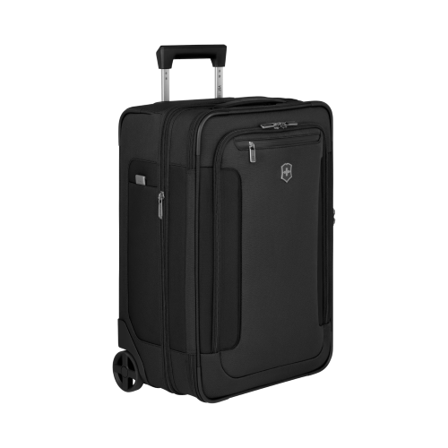 2 Wheel Frequent Flyer Carry On - Werks Traveler 7.0  (Black)