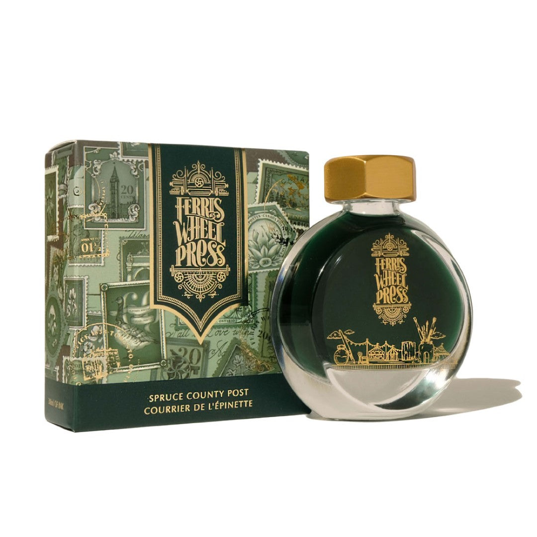 Ferris Wheel Press Fountain Pen Ink Spruce County Post 38ml