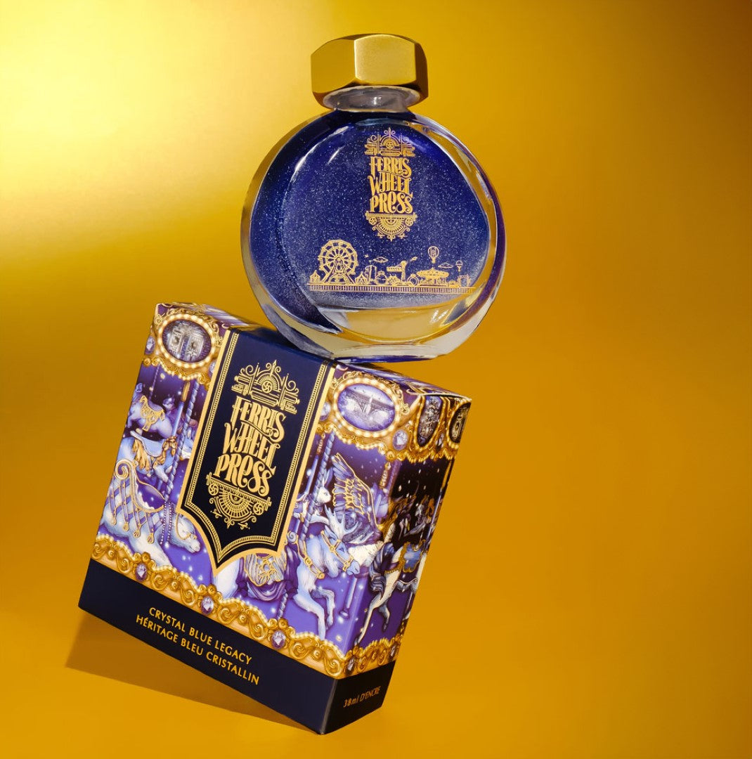 Ferris Wheel Press Fountain Pen Ink Crystal Blue Legacy 38ml