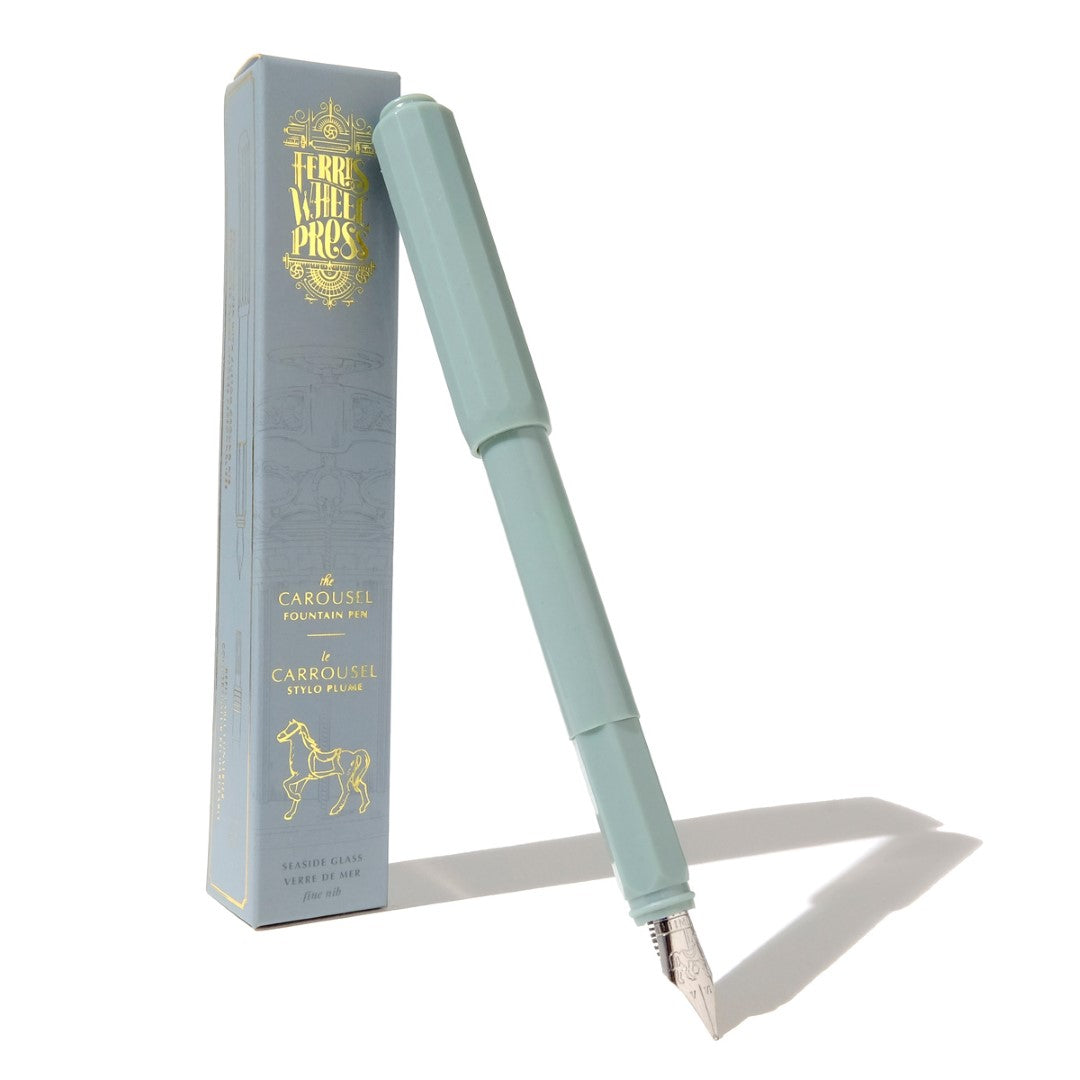 Ferris Wheel Press Fountain Pen Carousel Seaside Glass Medium