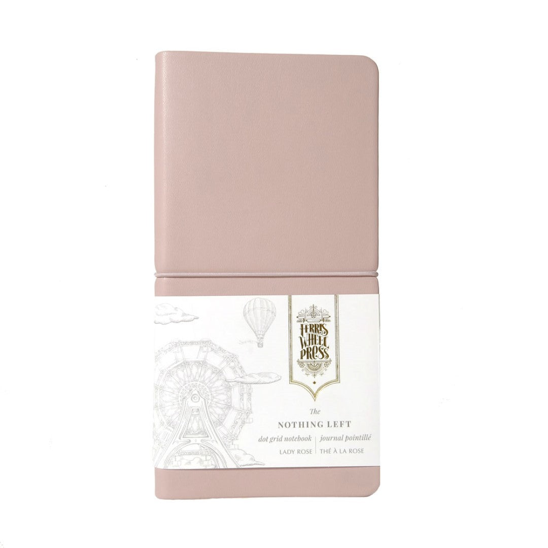 Ferris Wheel Press Notebook The Nothing Left A5 Slim Dotted Lady Rose