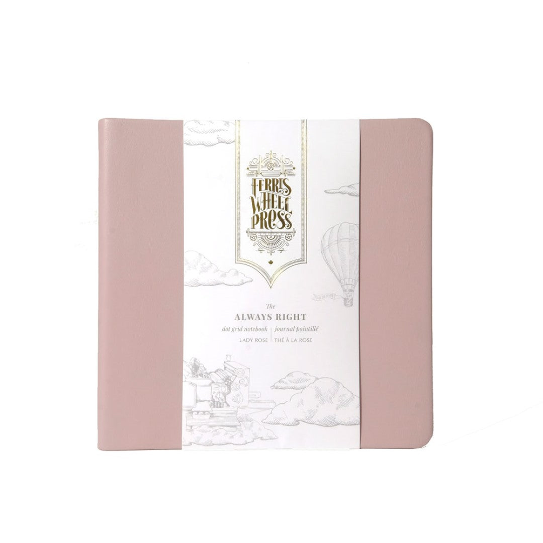 Ferris Wheel Press Notebook The Always Right B6 Wide Dotted Lady Rose