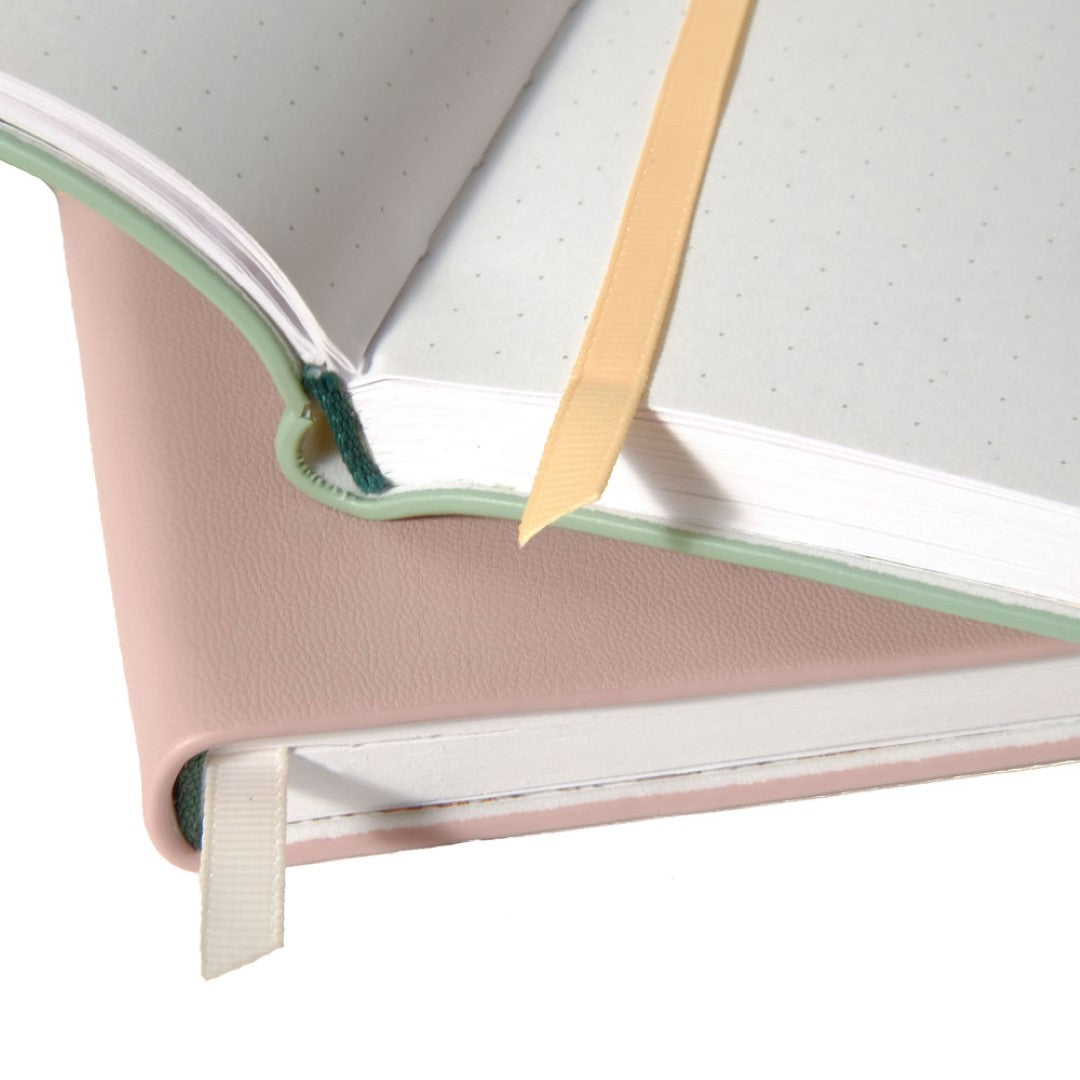 Ferris Wheel Press Notebook The Always Right B6 Wide Dotted Pebble Grey