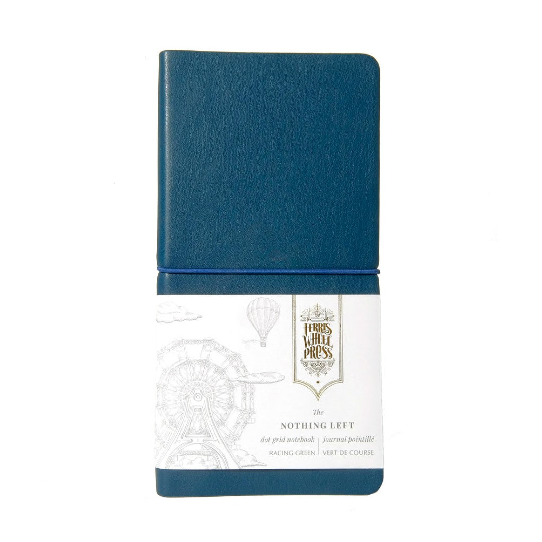 Ferris Wheel Press Notebook The Nothing Left A5 Slim Dotted Racing Green