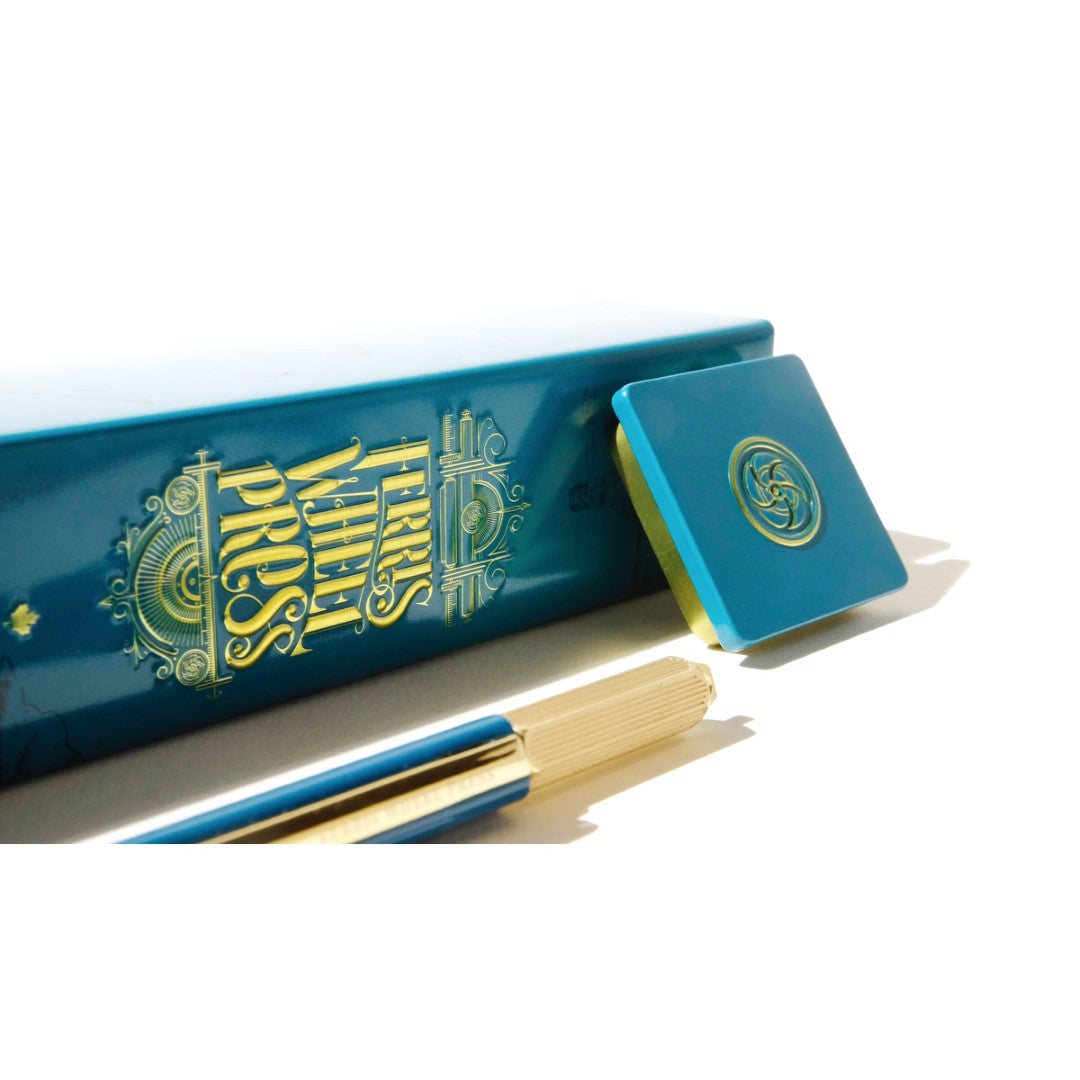 Ferris Wheel Press Ballpoint Pen The Scribe Tattlers Teal Medium