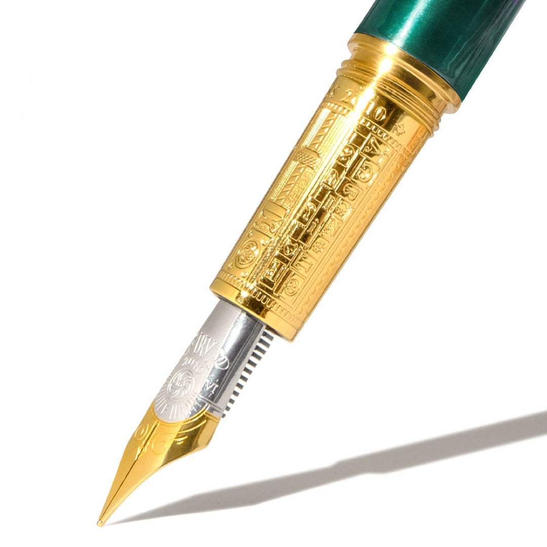 Ferris Wheel Press Fountain Pen Joule Engravers Teal Medium