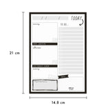 Pukka Carpe Diem Daily Planner Pad Black