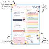Pukka Carpe Diem Daily Planner Pad Ditzy Floral