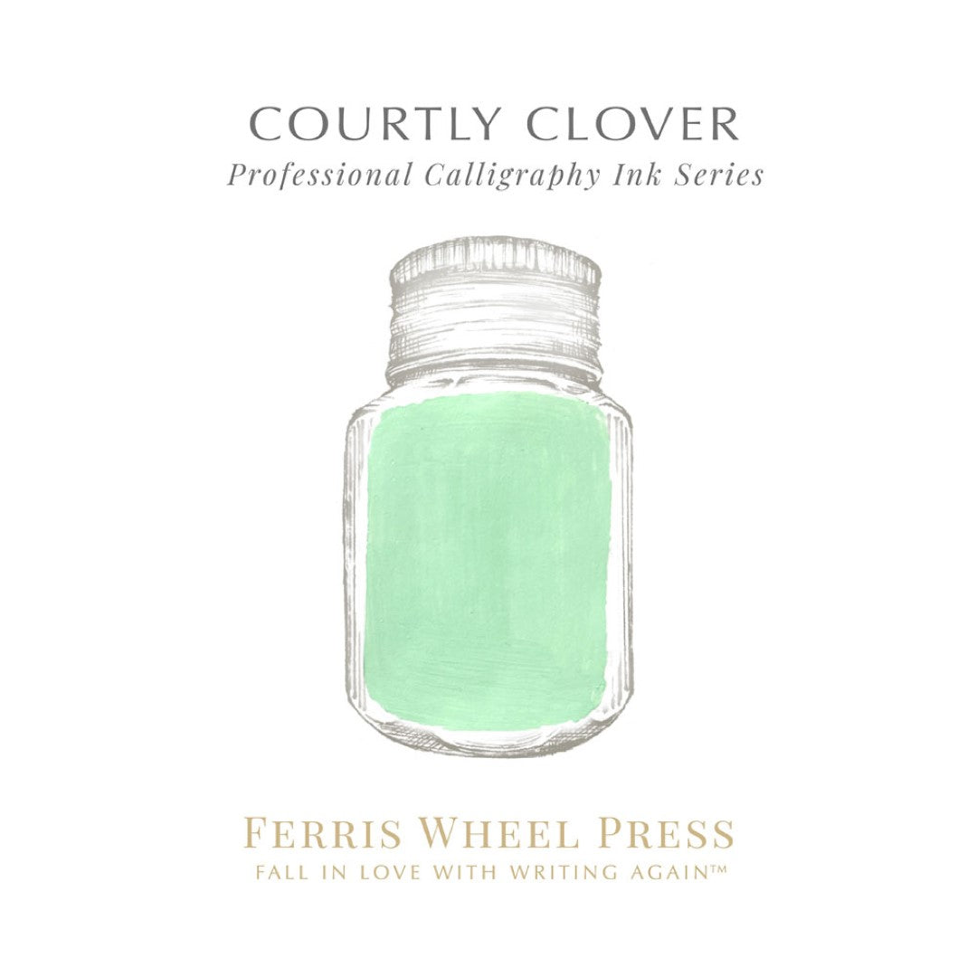 Ferris Wheel Press Calligraphy Ink Courtley Clover 28ml