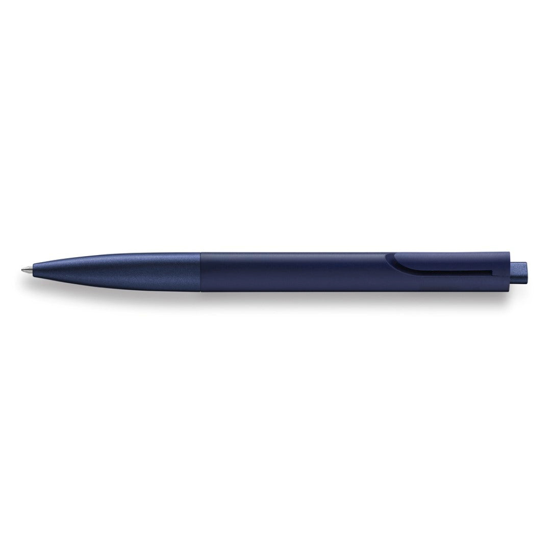 Lamy Noto LE Ballpoint in Deepblue, featuring a triangular design for comfort and elegance in writing.