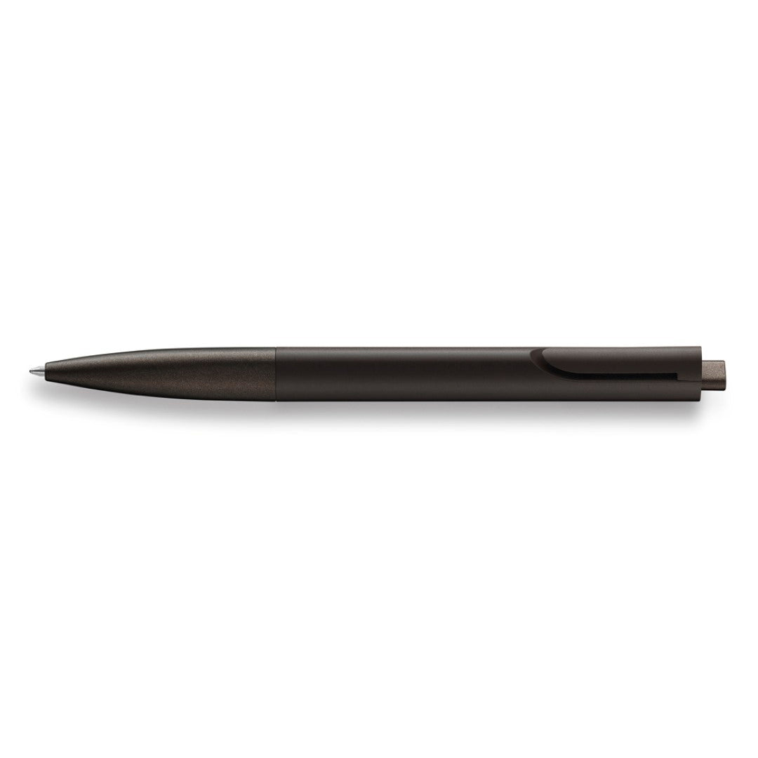 Lamy Noto LE Ballpoint Choc (283) in elegant Choc color, featuring a contoured triangular shape for comfort and style.