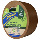 Eco-friendly Sellotape Zero Plastic Kraft Paper Tape, 36mm x 50m, for sustainable packaging and crafting needs.