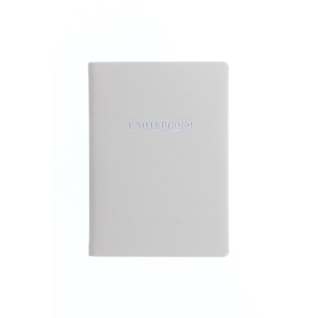 Stylish A6 ruled notebook with pastel cover, 192 fountain pen-friendly pages, and elegant silver gilt edges.