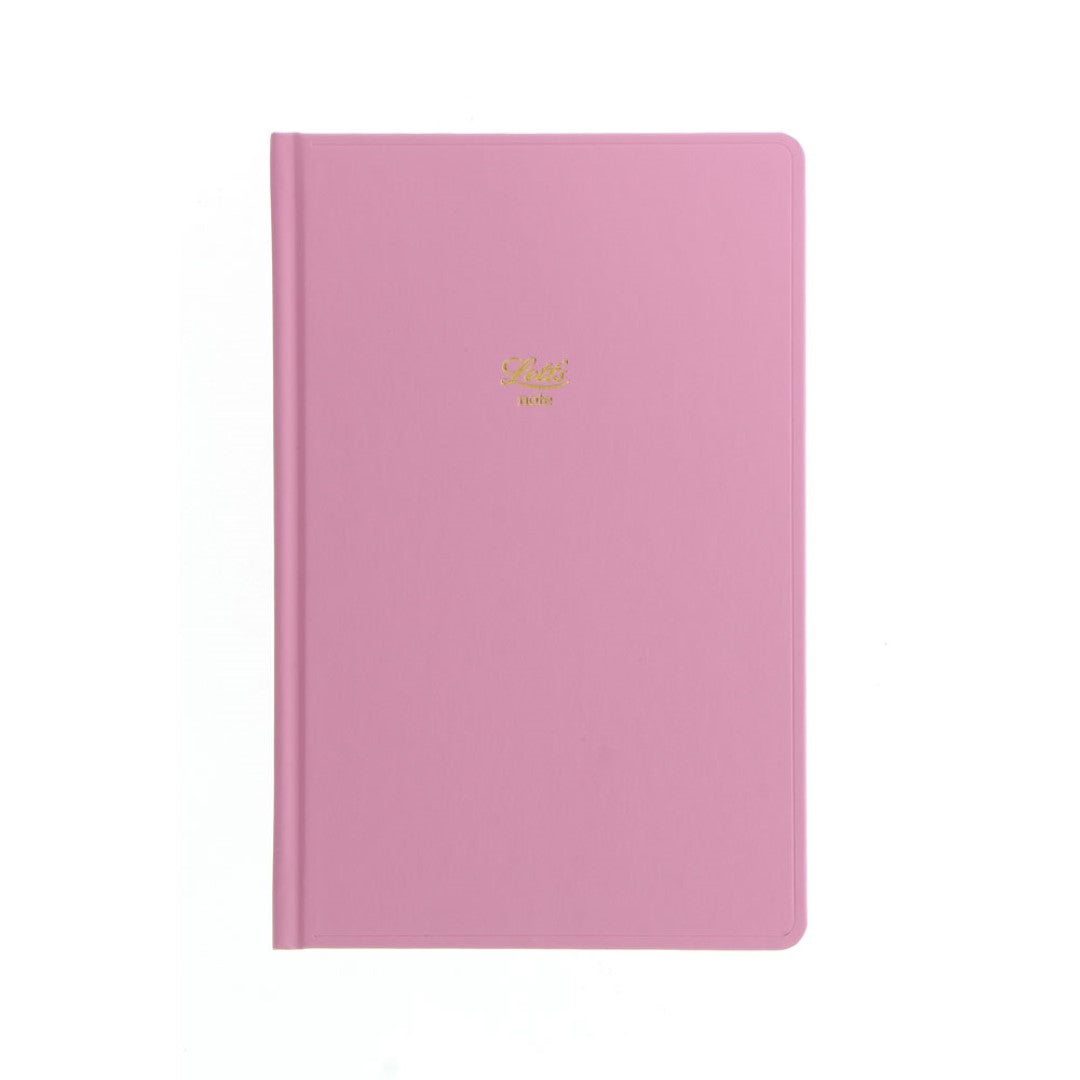 Letts Notebook Ruled Icon Pink