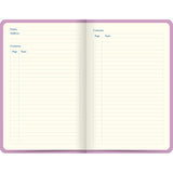 Letts Notebook Ruled Icon Pink