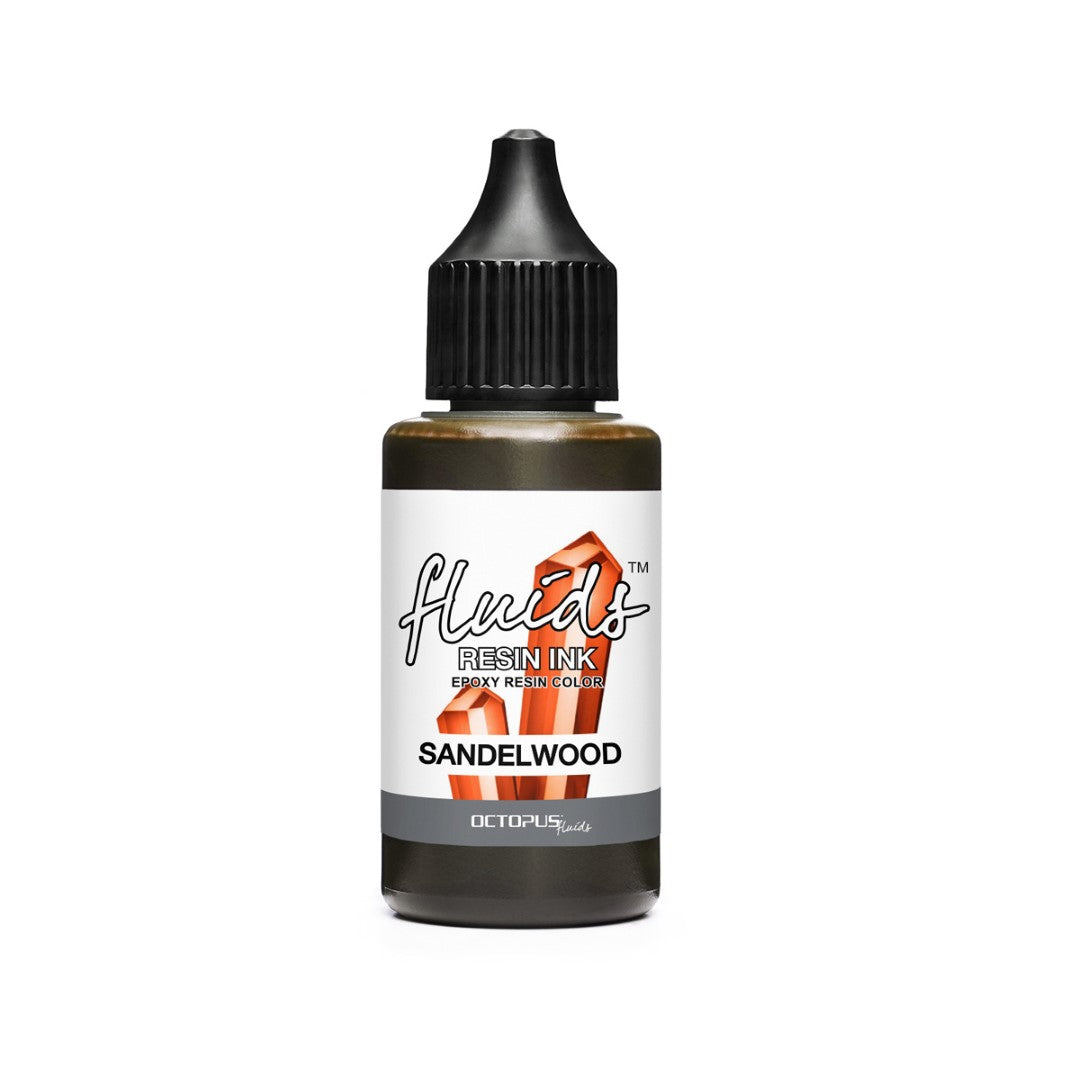 Octopus Fluids Resin Ink Sandelwood Brown 30ml