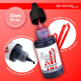 Octopus Fluids Resin Ink Strawberry Red 30ml