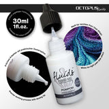 Octopus Fluids Resin Ink Pompom White Petri Dish Effect Light 30ml