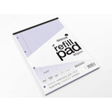Silvine Tinted Refill Pad A4 8mm Lined with Margin 100 Pages Violet