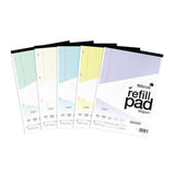Silvine Tinted Refill Pad A4 8mm Lined with Margin 100 Pages Violet