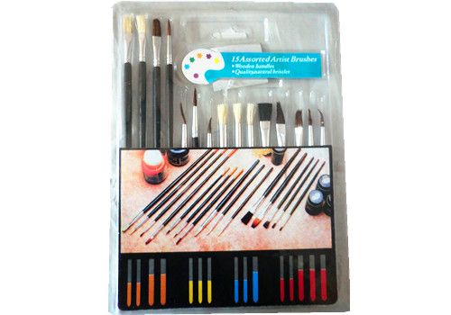 Artist Brushes 26cm (Set Of 4)