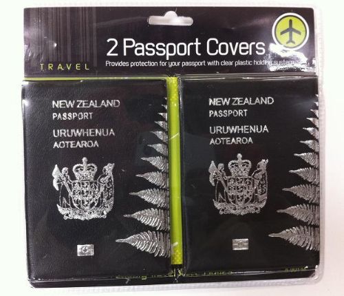 Nz Passport Holders - 2 Piece Pack