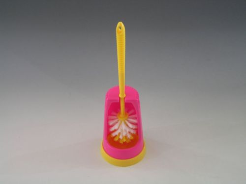 Toilet Brush With Stand - Deluxe (Set Of 2)
