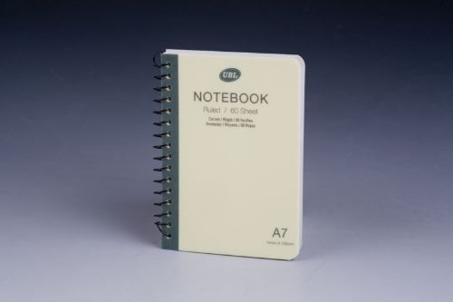 A7 Spiral Note Book - Pp Cover  (Set Of 4)
