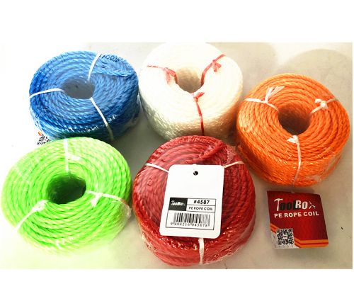 Pe Rope Coil - 4MM x 25M (6 Units)