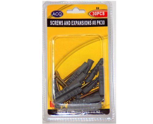 Screws And Expansions No8 (360pcs)